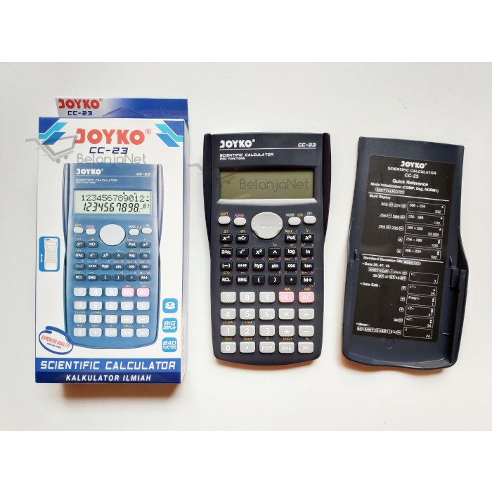 

CALCULATOR KALKULATOR JOYKO CC-23 SCIENTIFIC DENGAN 240 FUNCTIONS #ORIGINAL