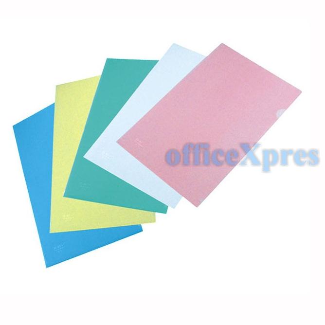

(Z-6-U✉) Map L F4 / Map Dokumen / Map Bening Clear Sleeve / Clear Folder F4 Folio H313 Hombo (6Pcs) murah