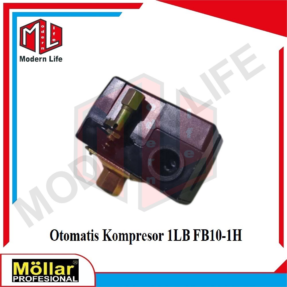 MOLLAR FB10-1H Otomatis Kompresor Pressure Switch 1 Lubang 1/4&quot;inch