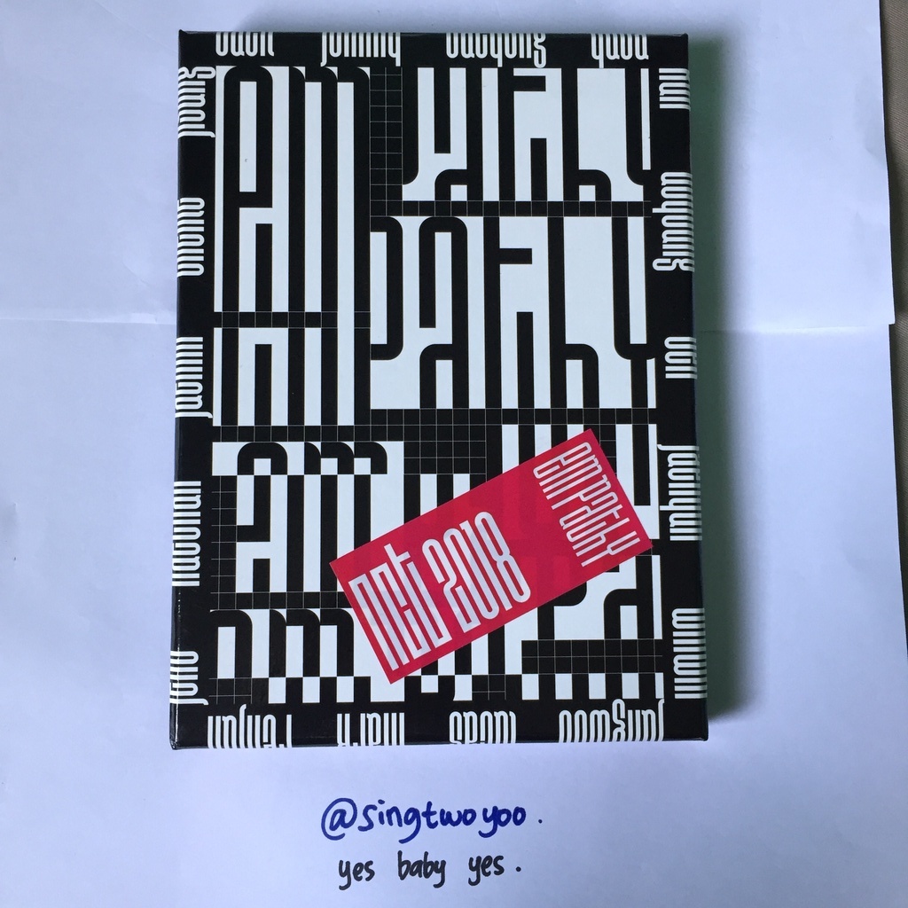 ALBUM NCT 2018 EMPATHY REALITY VER. (ALBUM ONLY) (CD; PHOTOBOOK) (UNSEALED PRELOVED) (JISUNG DIARY)