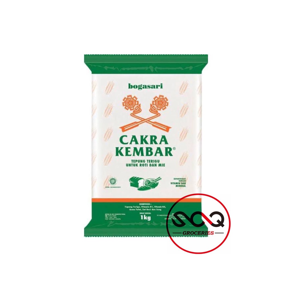

Tepung Terigu Boga Sari - Cakra Kembar 1Kg