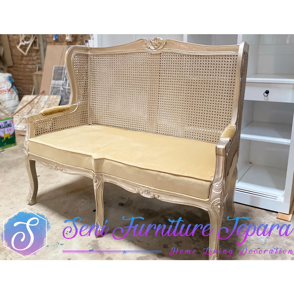KURSI PENGANTIN / SOFA PELAMINAN ROTAN / KURSI PELAMINAN ROTAN