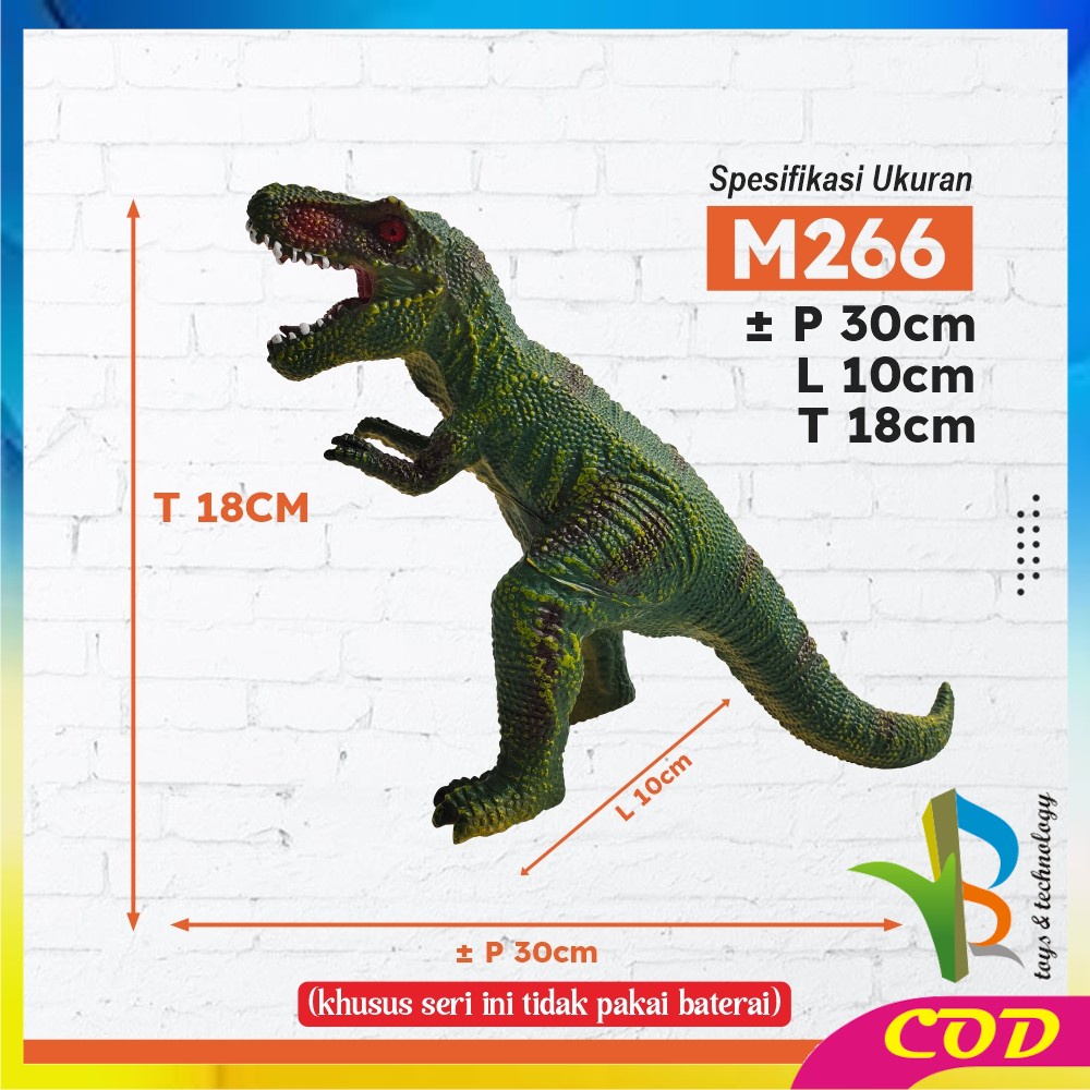 RB-M266 270 Mainan Action Figure Dinosaur / Mainan Anak Dinosaurus Bunyi / Mainan Dino Dinosaurus Jurassic Park