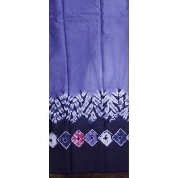 KAIN SASIRANGAN LILAC UNGU BATIK KHAS KALIMANTAN SELATAN