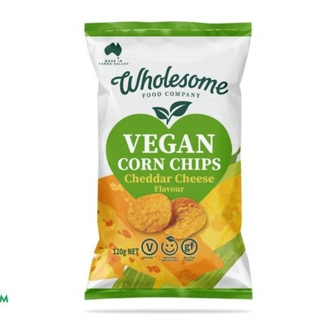 

Wholesome Chips Cheddar Cheese 120gr