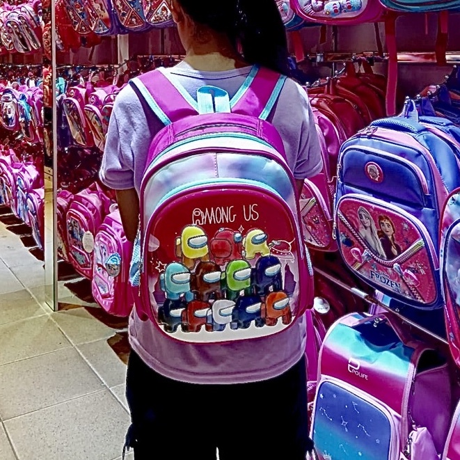 Tas ransel anak sekolah import tas anak sekolah TK/SD 00220-00225