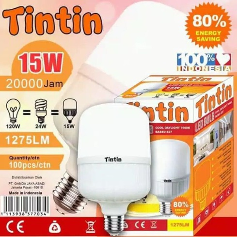 Lampu LED 15 Watt Tintin