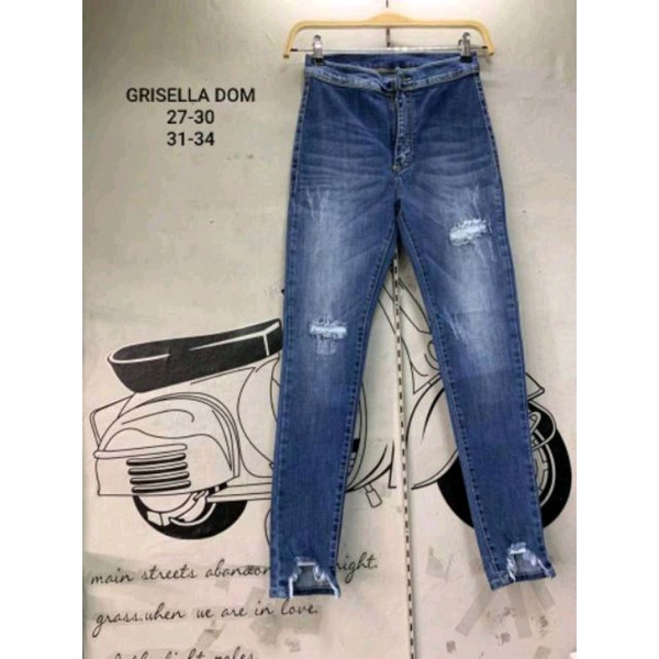 DOM GRISELLA  JEANS HW  IMPORT PREMIUM