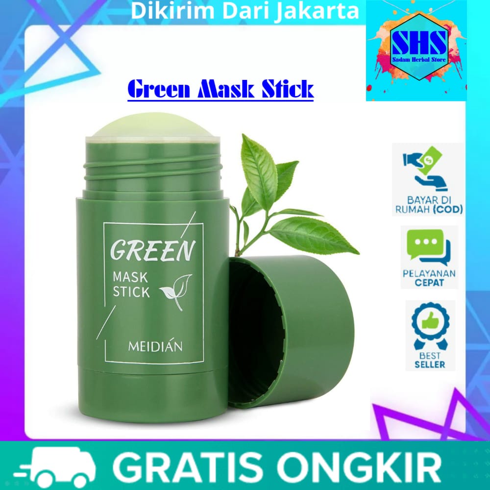 VIRAL Masker Stick Komedo - Masker gren stick - Masker Green Tea Stick - Masker Glow Stick Mask - Ma