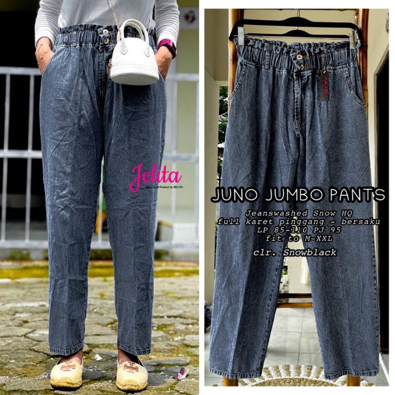 (COD)Baggy Jeans Highwaist Wanita Premium/Celana Panjang Formal Kerja Jeans Wanita Baggy Premium/Cel