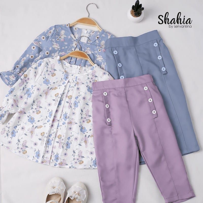 Nadine one set setelan celana anak