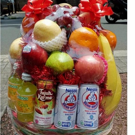 

PARSEL BUAH SEGAR PLUS VITAMIN/PARSEL ORANG SAKIT COVID HRT646TR