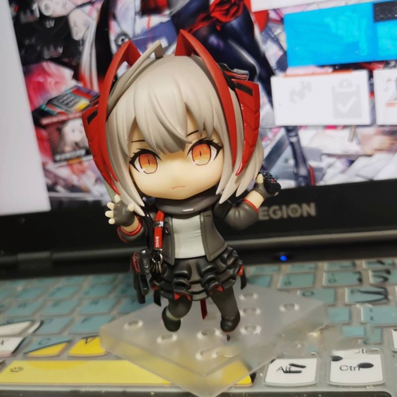 10cm Game Anime Arknights W Karakter1375Arknights PVC Action Figure Mainan Model Koleksi Mainan Anak