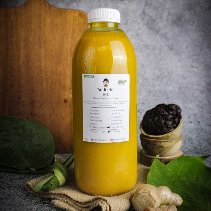 

Jamu kunyit asem sirih pinang manjakani/Jamu kunyit asem sirih segar - Kunyit Sirih, Less Sugar