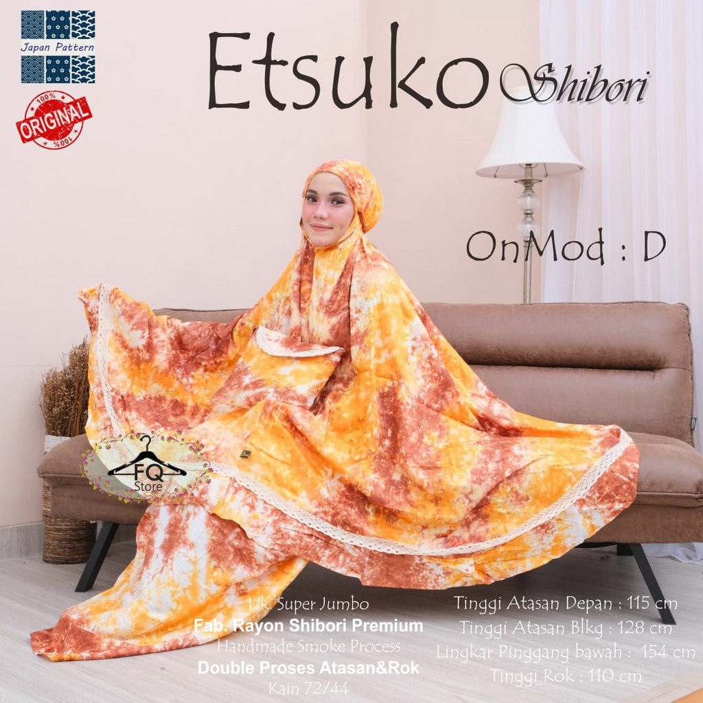 Mukena Etsuko Shibori Premium
