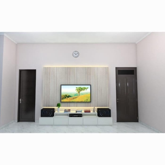 backdrop tv minimalis modern hpl taco