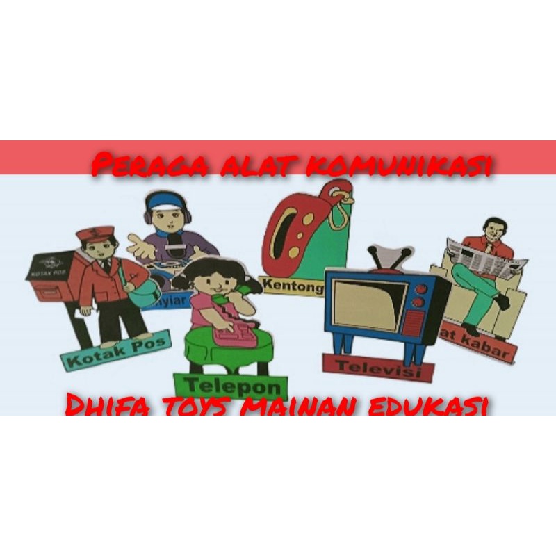 APE TK/PAUD peraga alat komunikasi