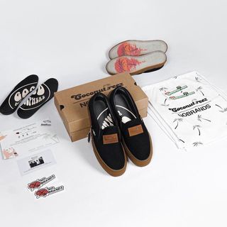 Sepatu Coconut Shoes Coconutshoes - Nobrand Nobrands Footwear x Steven Coconuttreez Slip On Selop Bl