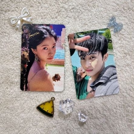 PC NCT Mark Mini Balloon ( kecebur ) + Yeri Jasmine FMR