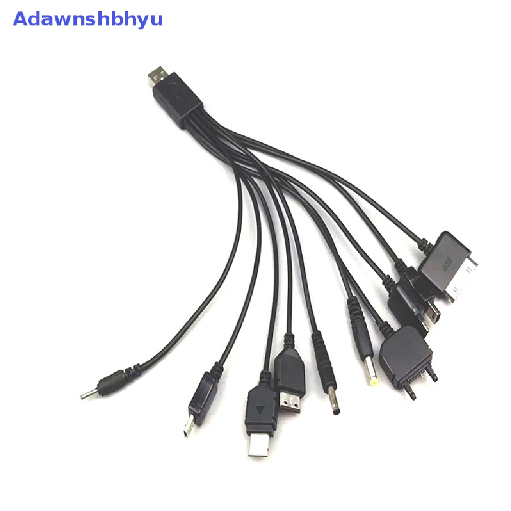 Adhyu Kabel USB Charger 10in1 al Untuk Motorola Samsung LG Kabel Data ID