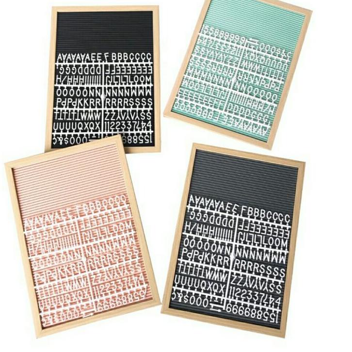 

➶Super Sale➶ LETTER BOARD BABY INCLUDE HURUF 40x28CM / PAPAN NAMA BAYI BESERTA HURUF 40x28CM / PAPAN KEKINIAN 40x28CM / MESSAGE BOARD Q