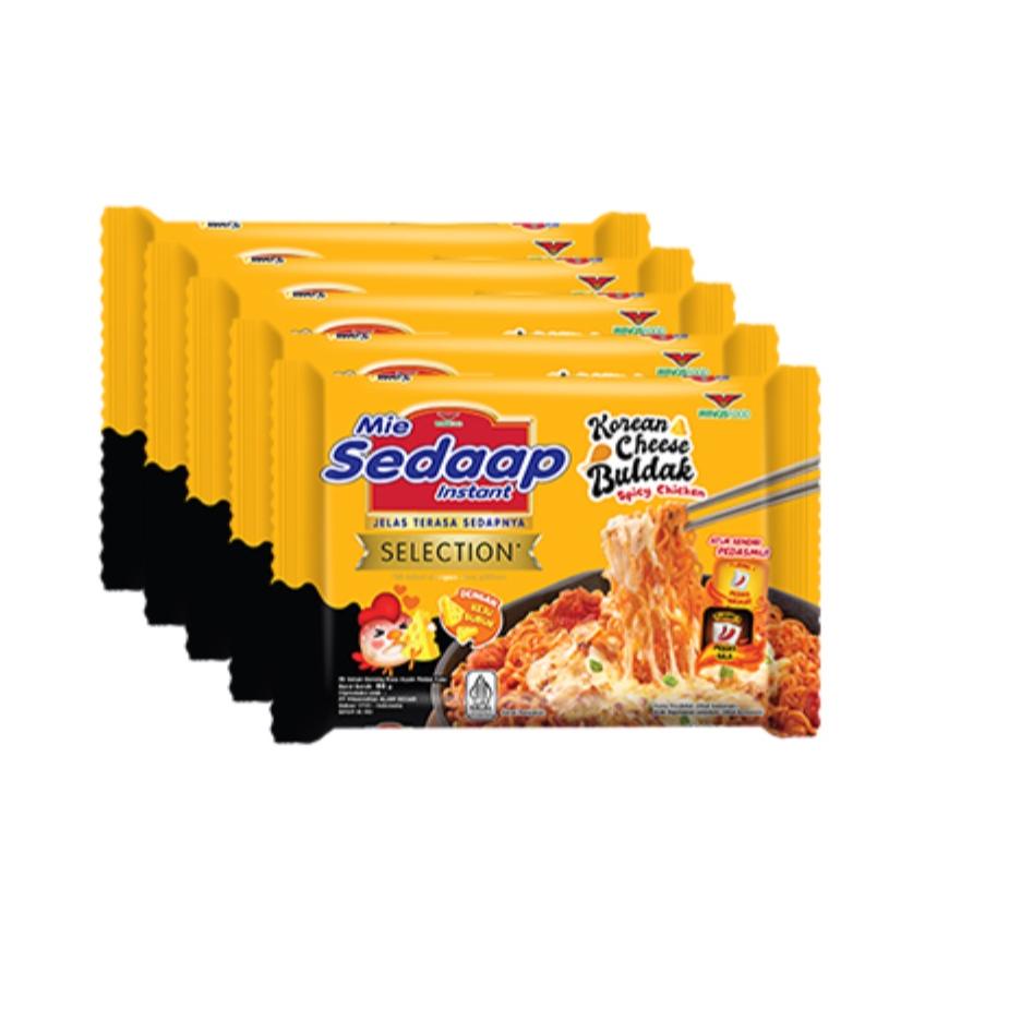 

5.5 COD Mie Sedaap Korean Cheese Buldak 86 gr x5