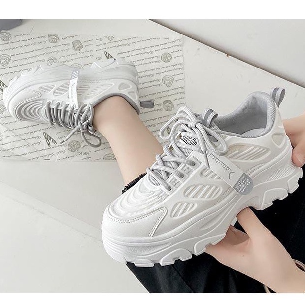 TBIG [COD] Sepatu Sekolah Sneaker Import Shoes DOCXUONBAI Wanita Sepatu Korea Style Sekolah Kuliah