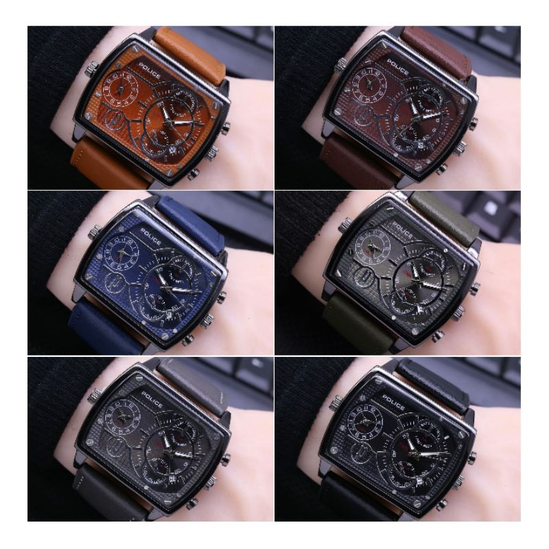 JAM TANGAN PRIA POLICE DOUBLE TIME - TALIKULIT