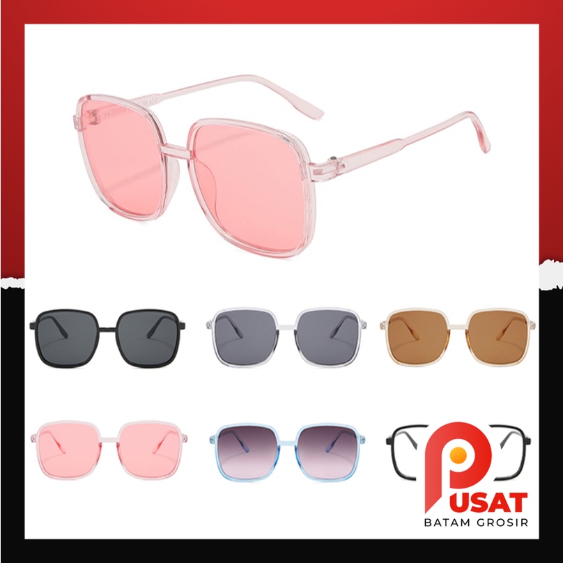 Pusat Batam Grosir - F558 Kacamata Kotak / Kacamata Fashion Wanita / Eyeglasses / Kacamata Wanita Mu