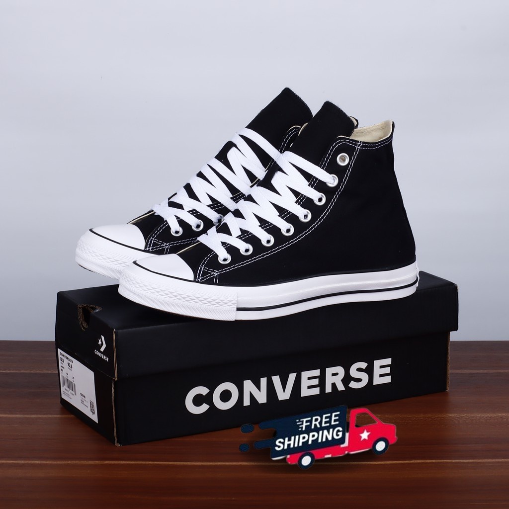 SEPATU PRIA WANITA BOOTH CONVERSE HITAM PUTIH SEPATU PRIA ALL STAR BLACK WHITE DAN SEPATU WANITA HIT