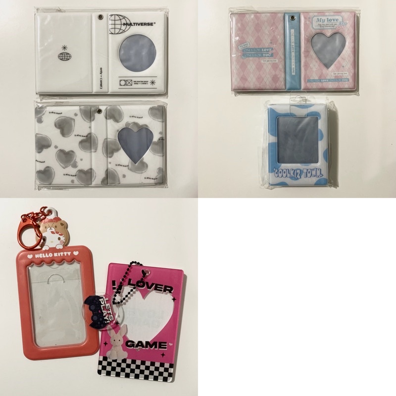 collect book collbook kolbuk original kr by sooang (new), photocard holder pc holder cahol by sanrio