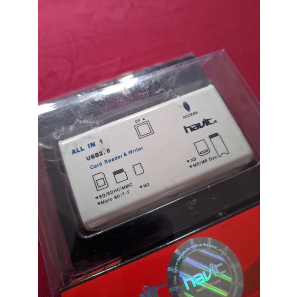 Card Reader XD Card, CF, MS Duo, SD Card Havic
