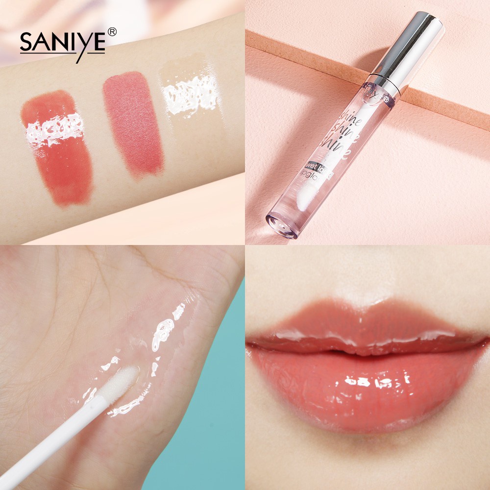 ❤ MEMEY ❤ SANIYE Shine Weet Look Lip Gloss L1174 ✔️BPOM