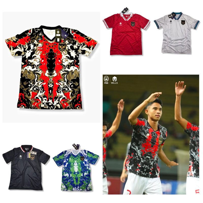 JERSEY TIMNAS INDONESIA HOME AWAY 3RD POLO TIMNAS 2022