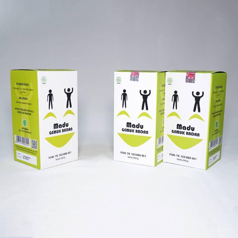 

Madu Gemuk Badan 350 gram Penggemuk Badan Alami