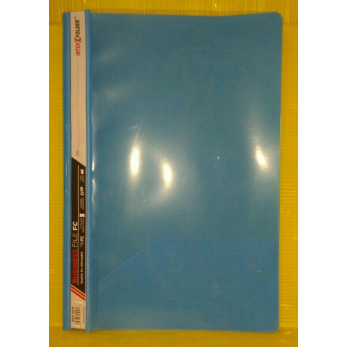 

TERBAIK Inter X Folder Business File F4 - Biru (Pak 12 Pcs) Code 3947