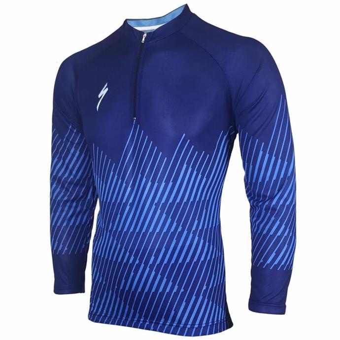 Diskon [COD] kaos baju sepeda lengan panjang roadbike jersey pria wanita cowo cewe