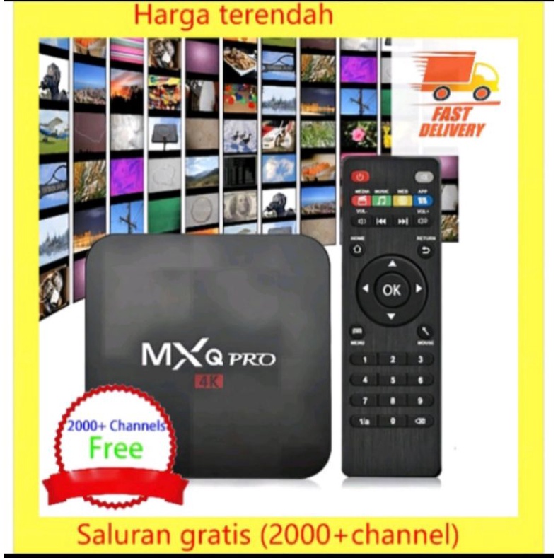 TV box MXQ smart tv
