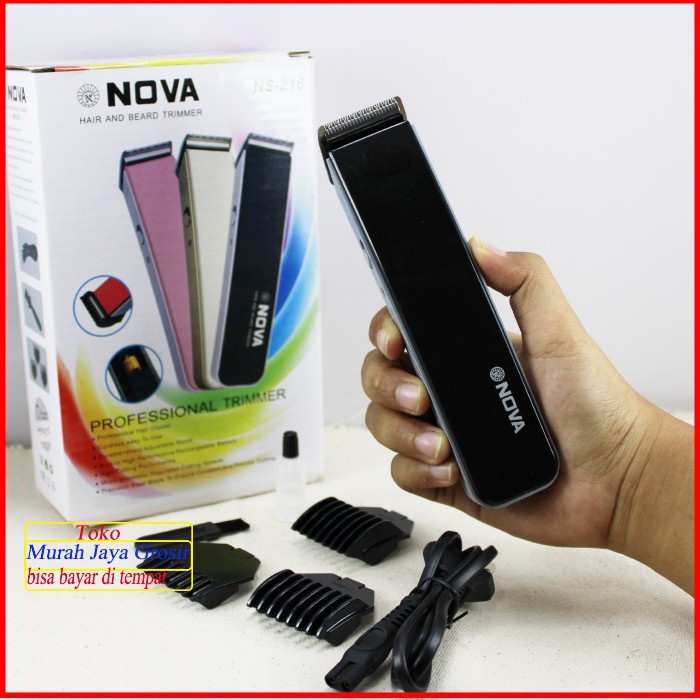 COD SM88  Sale SHAVER NOVA NS 216 ALAT CUKUR RAMBUT CUKURAN KUMIS CLIPPER CAS