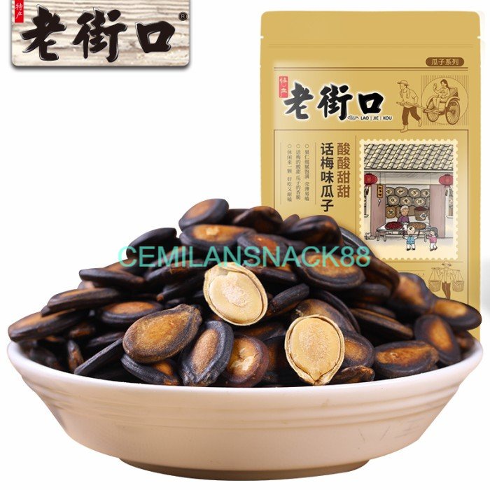 

laojiekou kuaci plum 200g / 老街口话梅味瓜子
