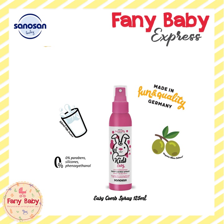 SANOSAN KIDS EASY COMB SPRAY 125ML