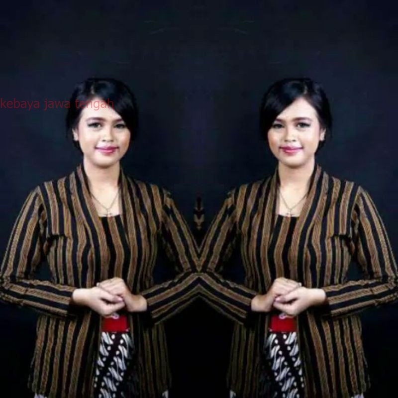 kebaya wanita kebaya lurik batik baju adat jawa couple lurik Kebaya Bludru