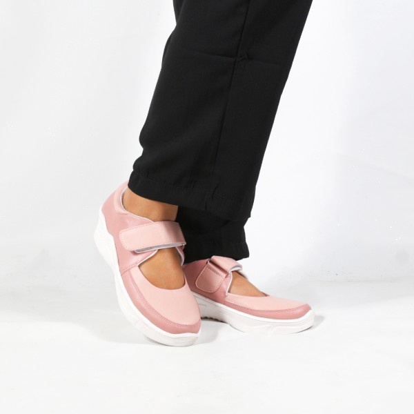 Sepatu Casual Wanita Terbaru V 1551 Brand Varka Sepatu SlipOn WanitaTrendi Berkualitas - Pink