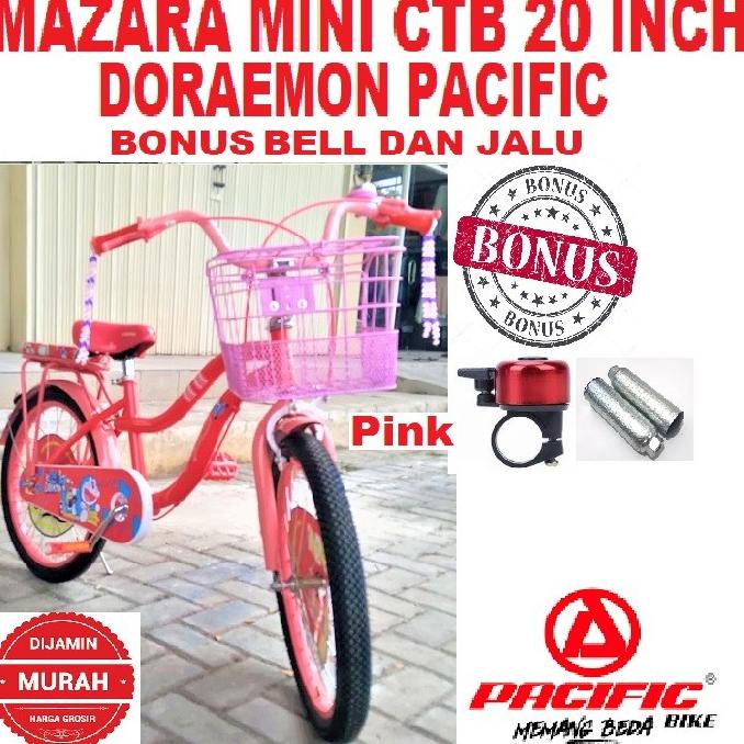 Sepeda Mini 20 Inch Mazara Mz 2288 Anak Perempuan City Bike Pacific #Original