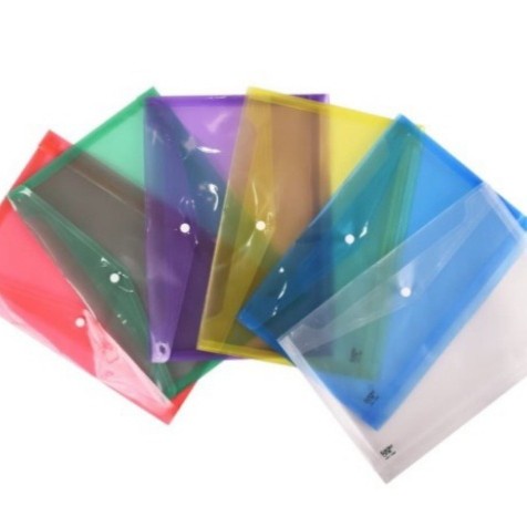 

TERMURAH Bag file kancing F4/Folio(Map Plastik). Map kancing Code 3974