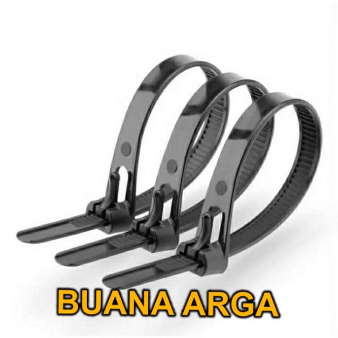 

Kabel Ties Buka Pasang Releasable Cable Tie RCT 150 x 7.2mm EWIG