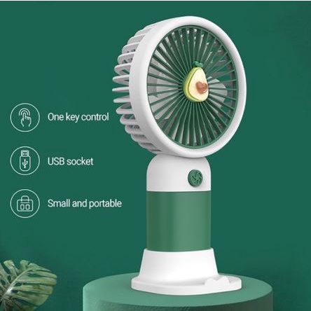 JY MF 99003 Kipas Angin Genggam Mini Portable Motif Buah / Kipas Angin Buah Cute Fan USB Charge