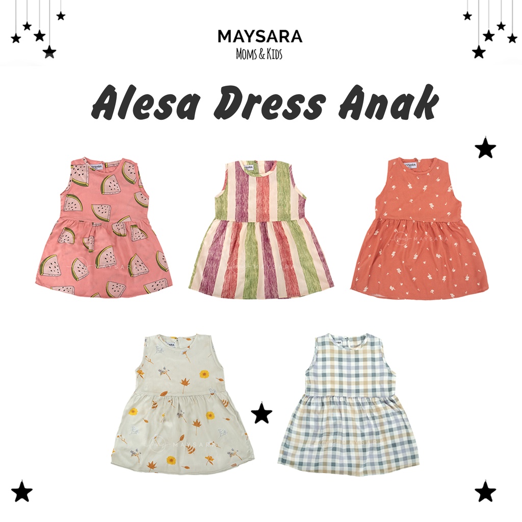 Dress Anak daster balita bayi Anak Perempuan 1 2 3 4 5 6 Tahun