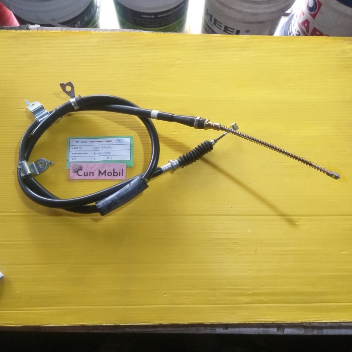 Kabel Rem Tangan belakang Timor SOHC DOHC kanan K201-44-410J merk TSK