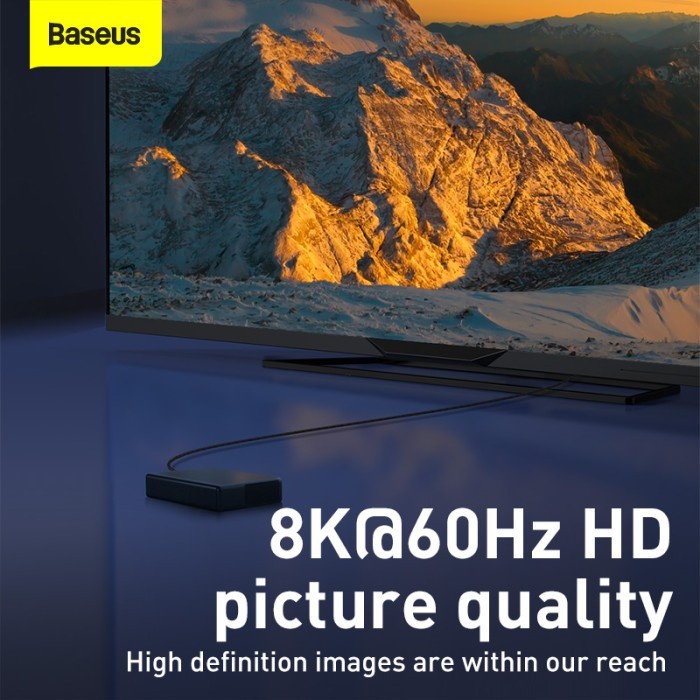 BASEUS High Definition Series HDMI 8K to Adapter Cable CAKGQ